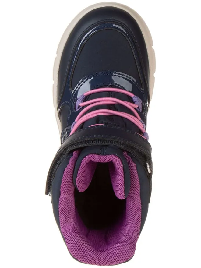 Boots "Willaboom" in Dunkelblau/ Rosa>Geox Clearance