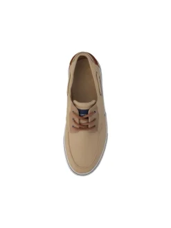 Tom Tailor Schnürschuhe^Bootsschuhe in Beige