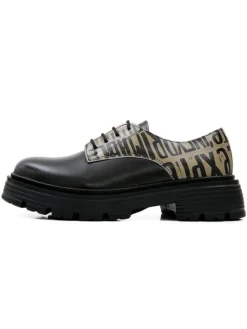 Dogo Schnürschuhe^Brooklyn Halbschuhe - Expression in Schwarz