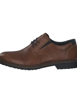 Business-Schnürschuhe in peanut/pazifik>rieker Discount