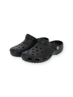 BVB Outdoorschuhe|Badeschuhe^Clogs Logo in schwarz