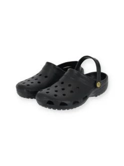 BVB Outdoorschuhe|Badeschuhe^Clogs Logo in schwarz