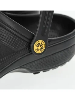 BVB Outdoorschuhe|Badeschuhe^Clogs Logo in schwarz