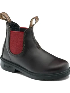 Blundstone Stiefeletten·Chelsea Boots^Chelsea Boot "2590 Brown Leather with Crimson Elastic (Kids)" in Braun