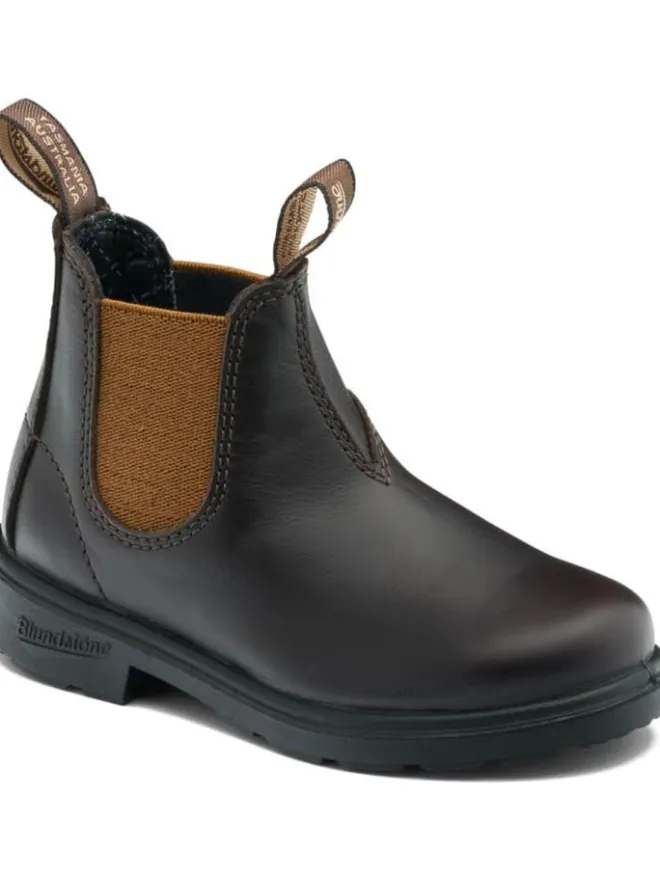 Blundstone Stiefeletten·Chelsea Boots^Chelsea Boot "2591 Brown Leather with Toffee Elastic (Kids)" in Braun