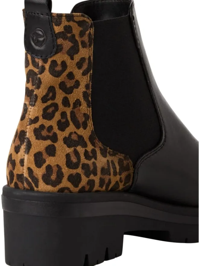 Tamaris Stiefeletten^Chelsea Boot in BLACK COMB