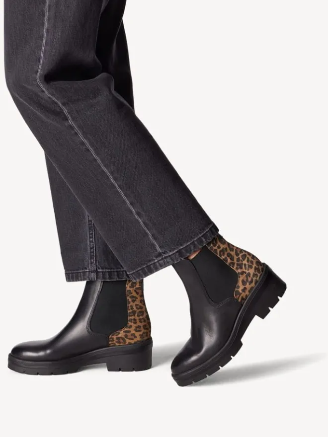 Tamaris Stiefeletten^Chelsea Boot in BLACK COMB