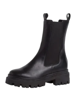 Tamaris Stiefeletten^Chelsea Boot in BLACK LEATHER