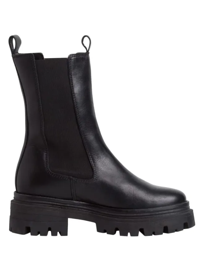 Tamaris Stiefeletten^Chelsea Boot in BLACK LEATHER