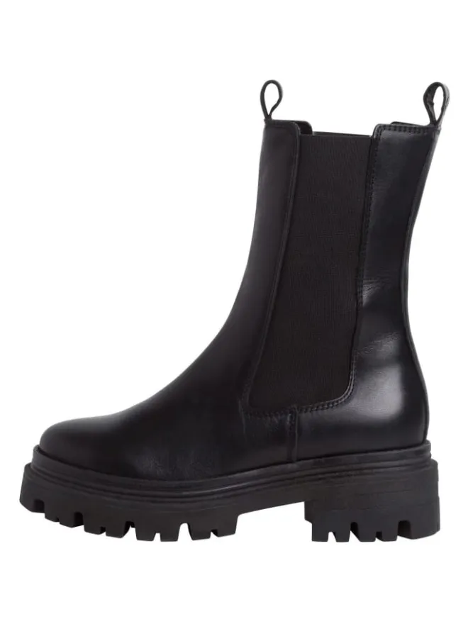 Tamaris Stiefeletten^Chelsea Boot in BLACK LEATHER