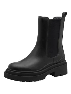 Chelsea Boot in BLACK MATT>Tamaris Clearance