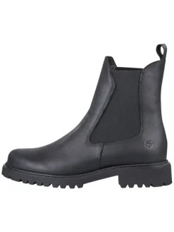 Tamaris Stiefeletten^Chelsea Boot in BLACK NUBUC