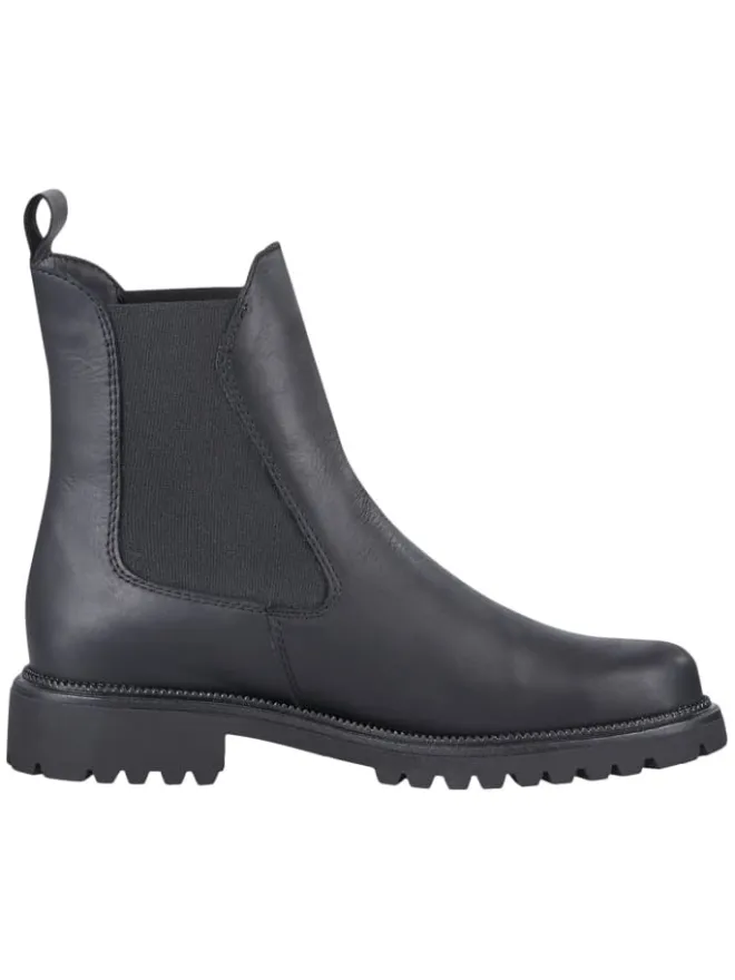 Tamaris Stiefeletten^Chelsea Boot in BLACK NUBUC