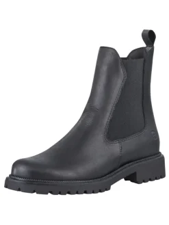 Tamaris Stiefeletten^Chelsea Boot in BLACK NUBUC