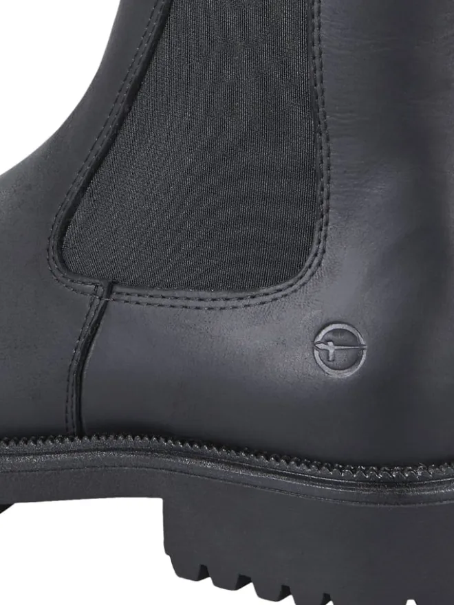 Tamaris Stiefeletten^Chelsea Boot in BLACK NUBUC