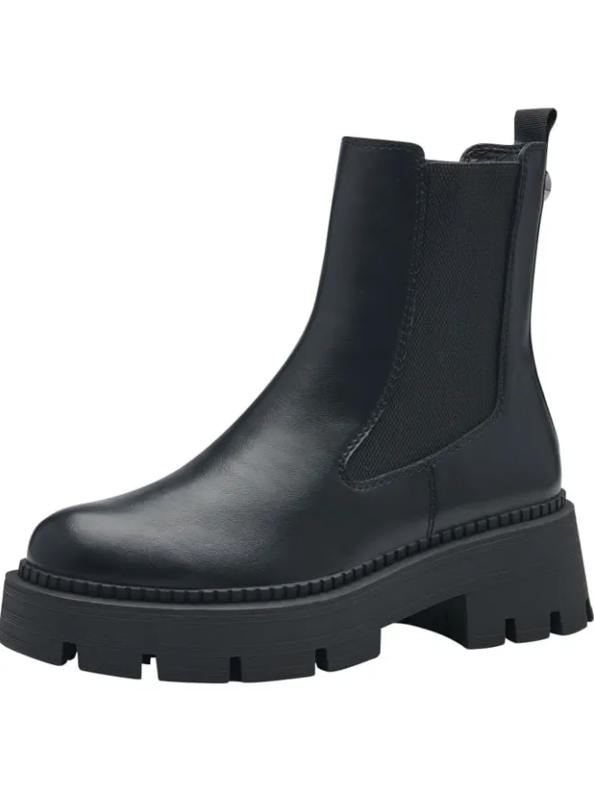 Chelsea Boot in BLACK UNI>Tamaris Clearance