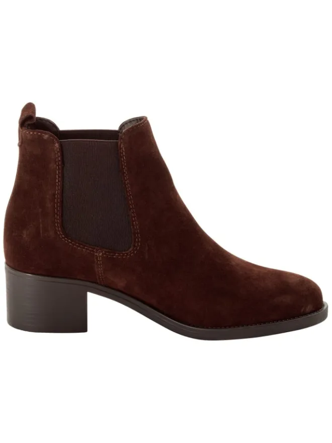 Chelsea Boot in MOCCA SUEDE>Tamaris Hot
