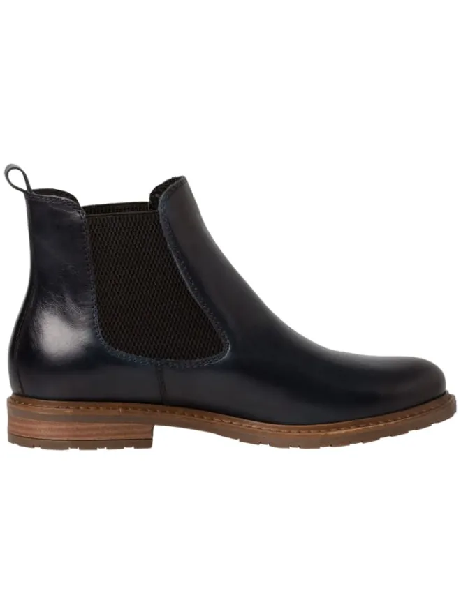 Tamaris Stiefeletten^Chelsea Boot in NAVY LEATHER