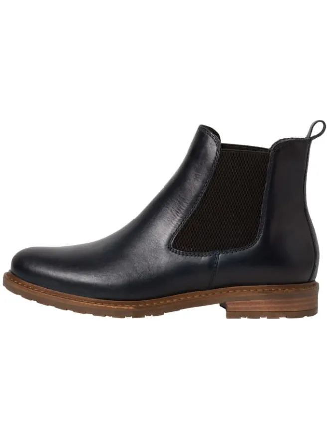 Tamaris Stiefeletten^Chelsea Boot in NAVY LEATHER