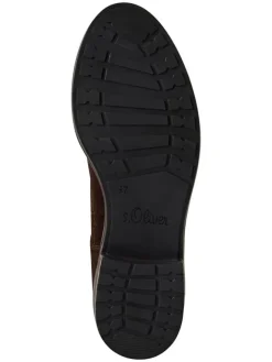 s.Oliver Stiefeletten^Chelsea-Boots in Braun
