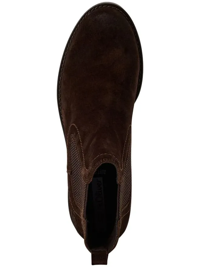s.Oliver Stiefeletten^Chelsea-Boots in Braun
