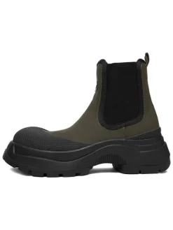 Hunter Stiefeletten^Chelsea-Boots in Khaki