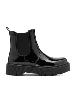 Chelsea-Boots in Schwarz>C'M