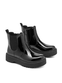 Chelsea-Boots in Schwarz>C'M