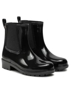 Chelsea-Boots in Schwarz>Tommy Hilfiger Shoes Outlet