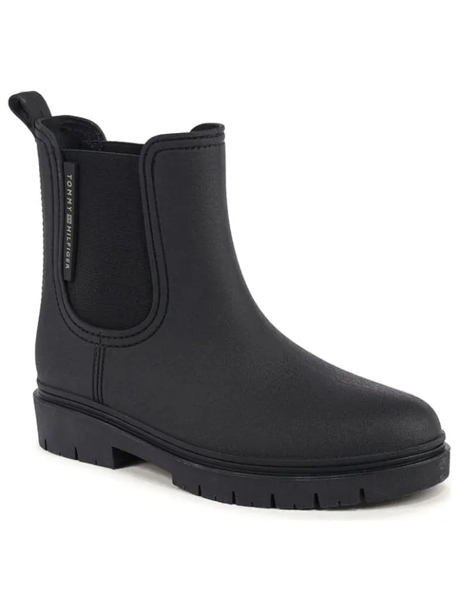 Chelsea-Boots in Schwarz>Tommy Hilfiger Shoes Outlet