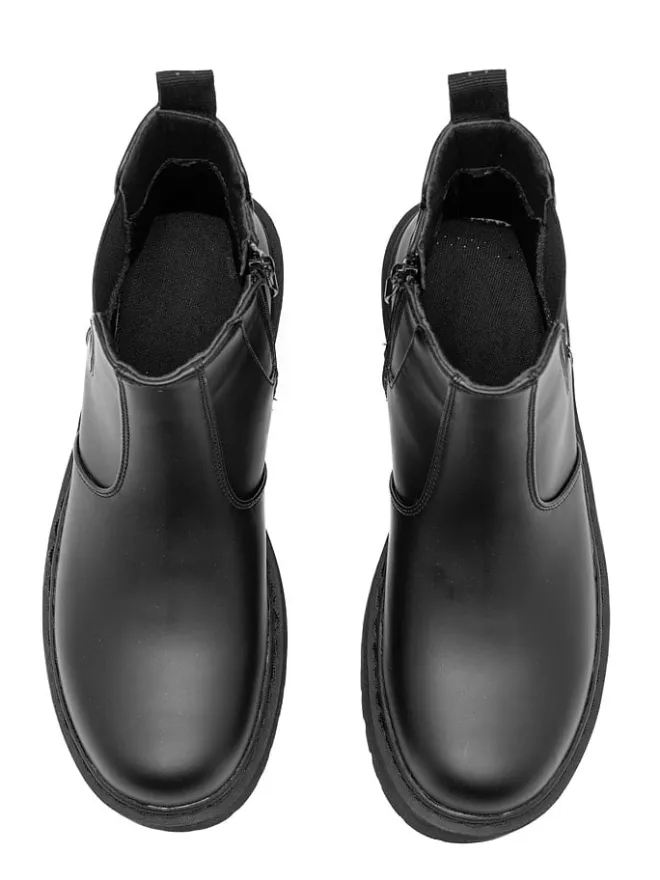Chelsea-Boots in Schwarz>C'M Clearance