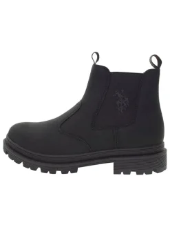 Chelsea-Boots in Schwarz>U.S. Polo Assn. Sale