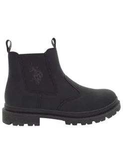 Chelsea-Boots in Schwarz>U.S. Polo Assn. Sale