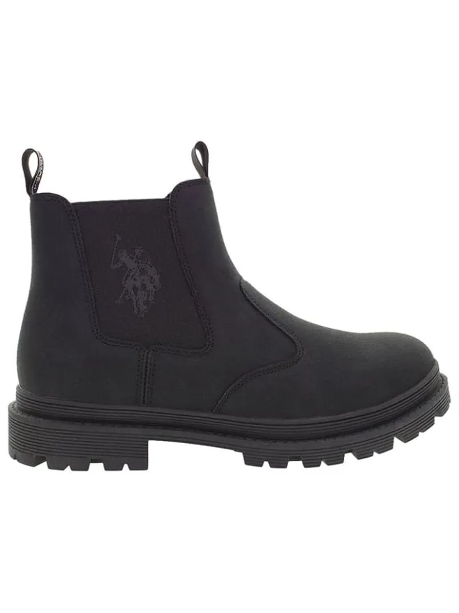 Chelsea-Boots in Schwarz>U.S. Polo Assn. Sale