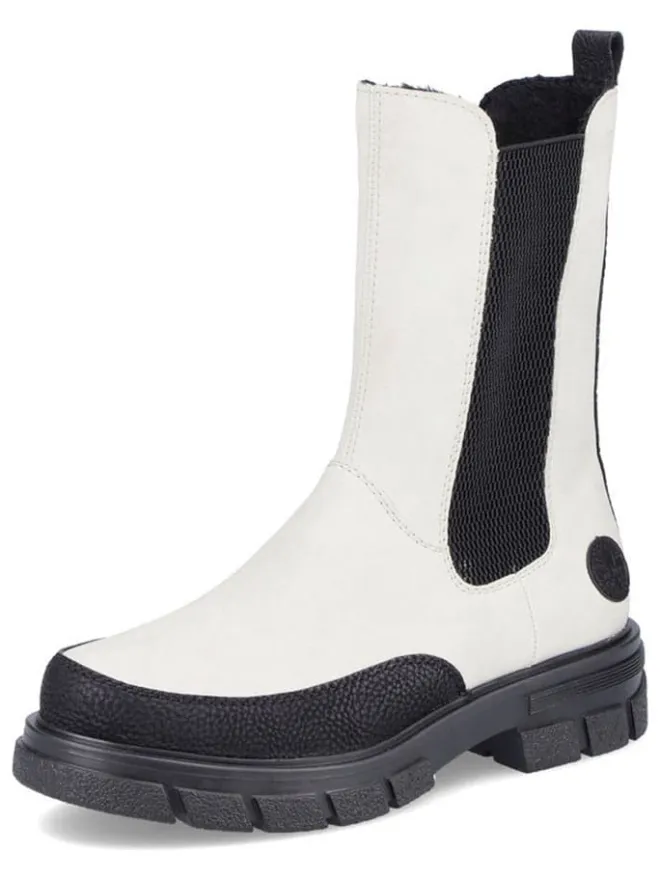 Chelsea-Boots in Schwarz/ Creme>rieker Online
