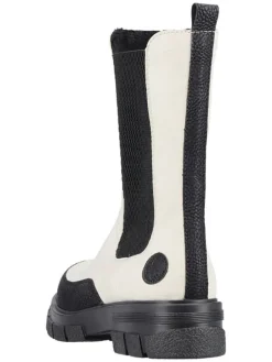 Chelsea-Boots in Schwarz/ Creme>rieker Online