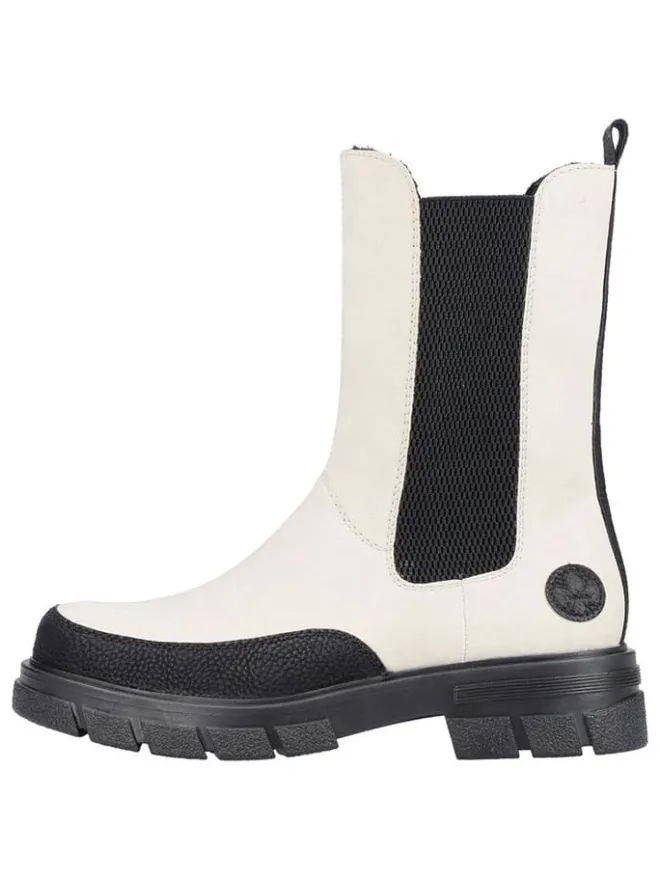 Chelsea-Boots in Schwarz/ Creme>rieker Online