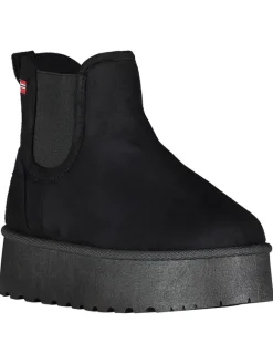 Geographical Norway Stiefeletten^Chelsea-Boots "Odysse" in Schwarz