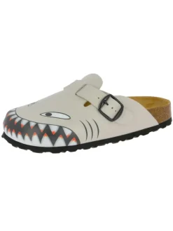 Lico Clogs & Pantoletten·Clogs^Clog "Bioline Clog Kids" in Grau