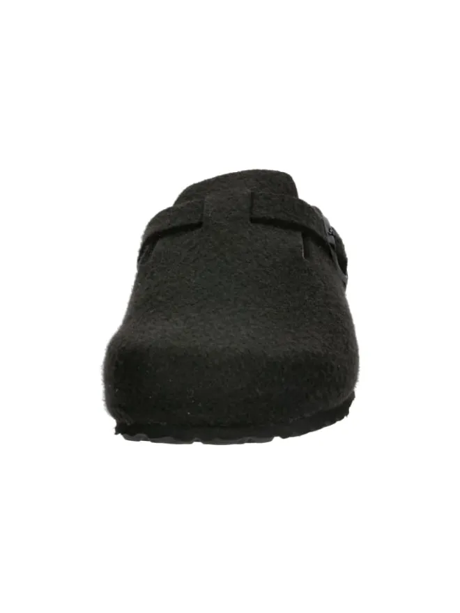 Lico Hausschuhe^Clog "Bioline Clog Nature" in Schwarz