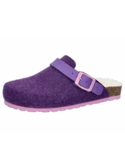 Lico Clogs & Pantoletten·Clogs^Clog "Clog Kids Warm" in Lila