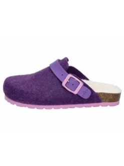 Lico Clogs & Pantoletten·Clogs^Clog "Clog Kids Warm" in Lila