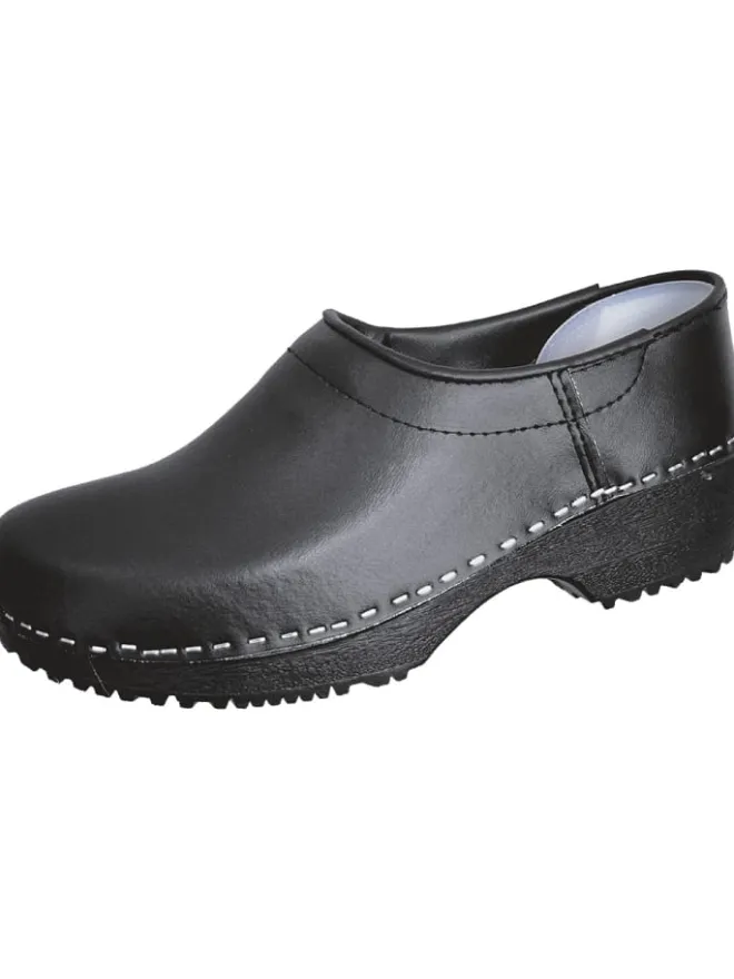 SALIHA Schnürschuhe^Clogs ® geschlossen in schwarz