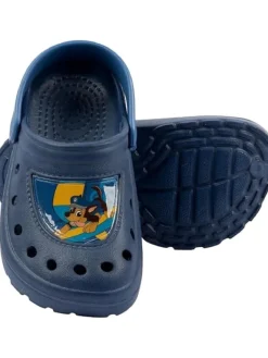 COFI 1453 Hausschuhe^Clogs – Rutschfeste Sandalen und Hausschuhe für Kinder in Blau
