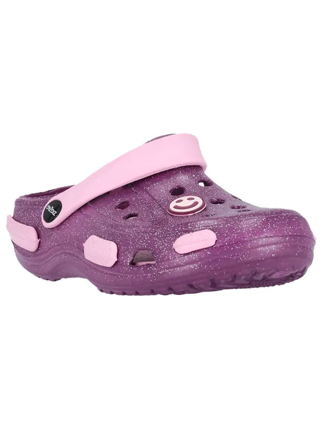 Zigzag Clogs & Pantoletten·Clogs^Clogs "Burab" in Lila/ Rosa