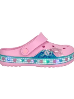 Clogs "Burundi" in Pink>Zigzag Discount