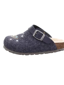 Clogs "Fussbettpantoffel" in Dunkelblau>superfit Discount