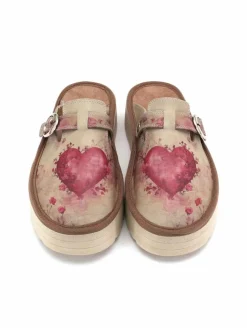 Clogs in Beige>Calceo New