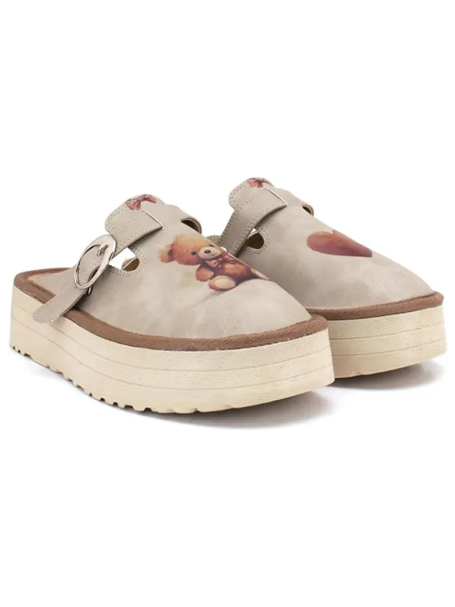 Calceo Clogs & Pantoletten·Clogs^Clogs in Beige