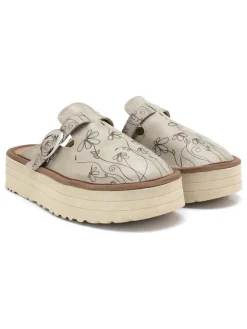 Calceo Clogs & Pantoletten·Clogs^Clogs in Beige